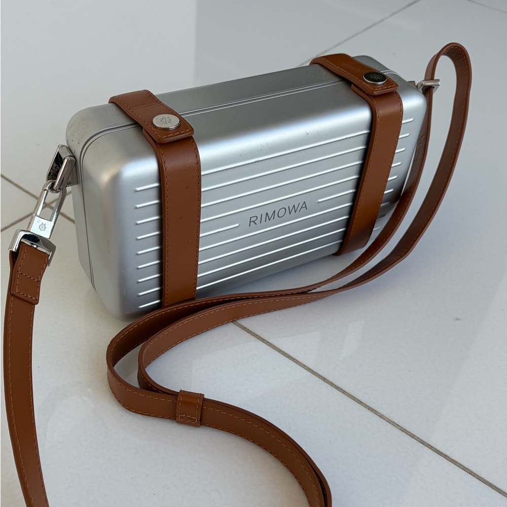 RIMOWA Silver and Brown Men's Bag